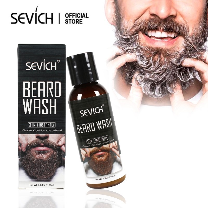Dầu Gội SEVICH 100ml Làm Sạch Râu Hiệu Quả Cho Nam Giới