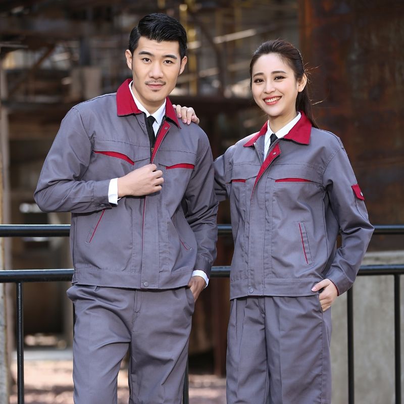 Bộ Đồ Bảo Hộ Lao Động Tay Dài Chống Mòn Thời Trang Thu Đông Cho Nam