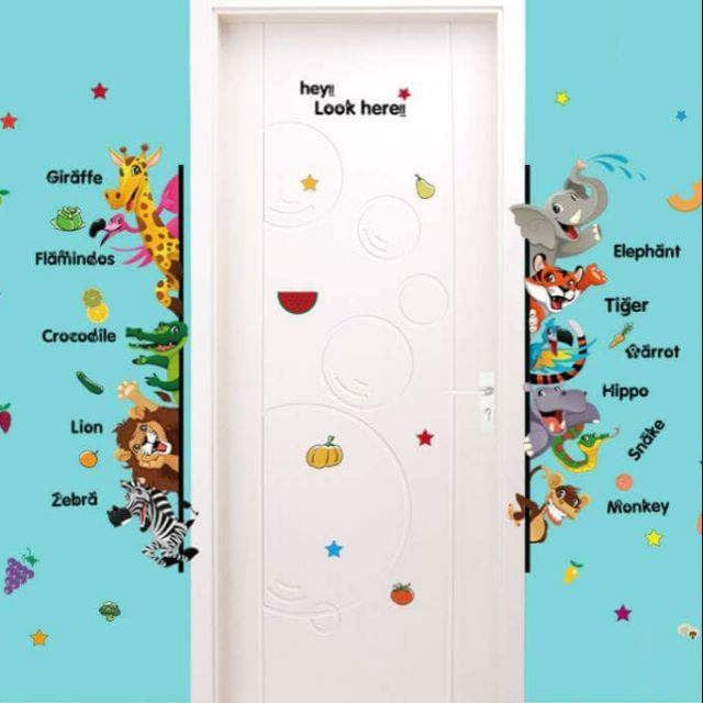 Decal animals