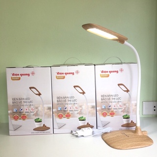 Đèn Học Tích Điện Chống Cận Led Cảm Ứng Cao Cấp Điện Quang, Bảo Hành chính hãng 12 tháng