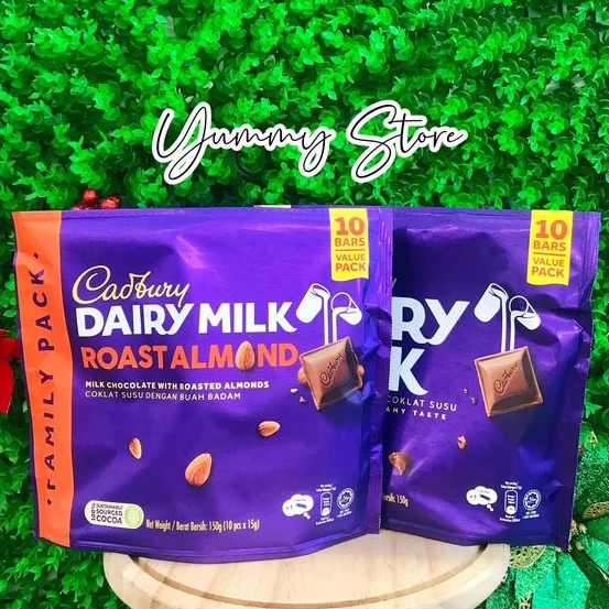 Socola Cadbury Dairy Milk Family Pack Gói 150G