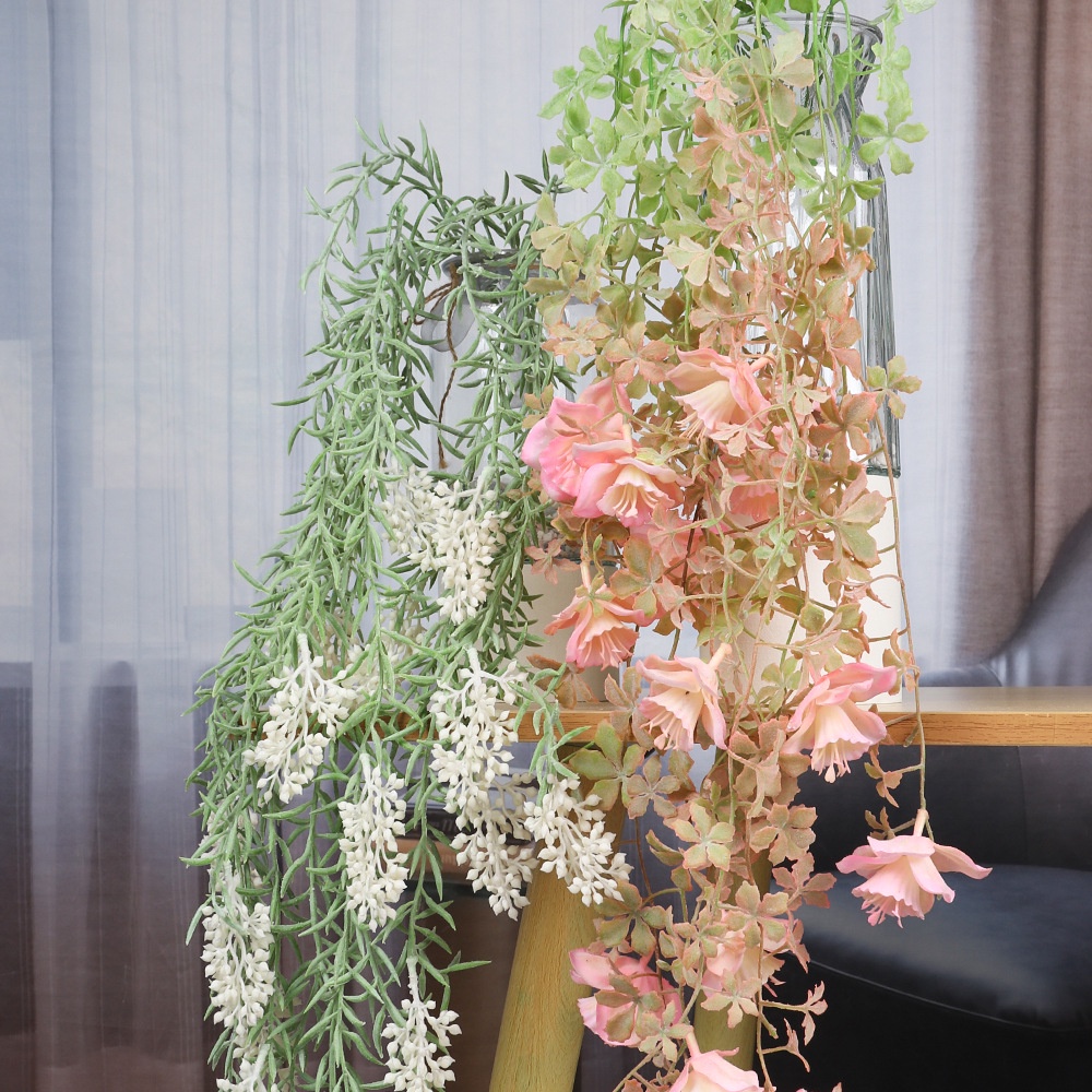 Cành Lá Giả Treo Tường Trang Trí Nhà Cửa / Sân Vườn Kích Thước 75-100cm