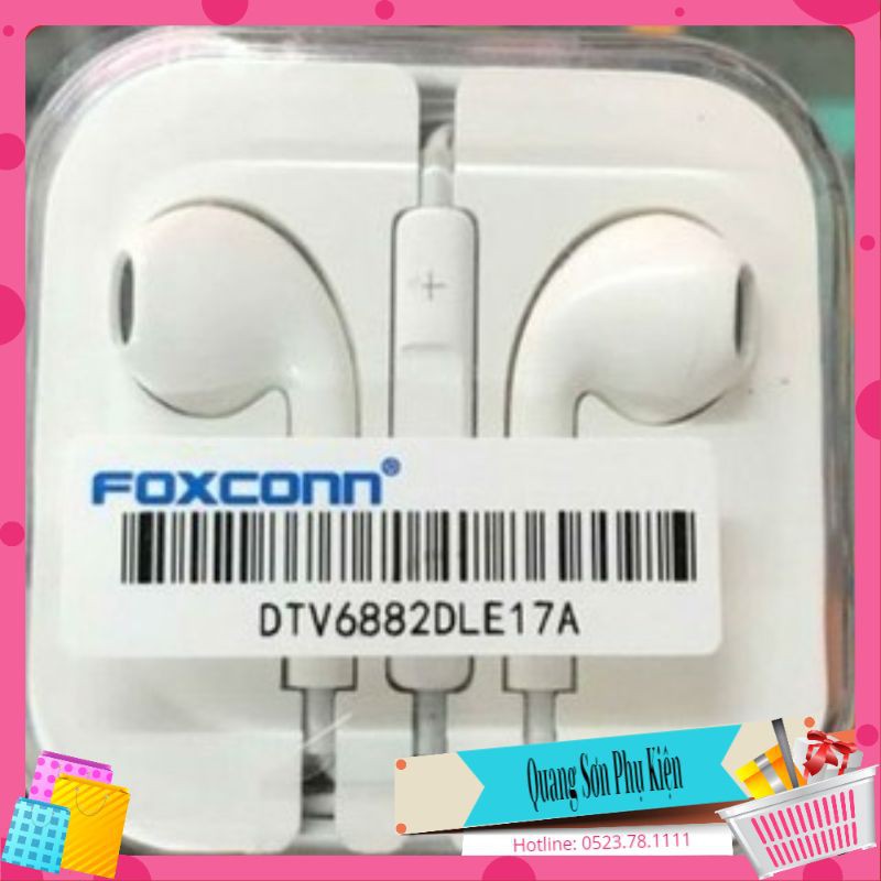 [Rẻ Vô Đich] Tai Nghe Foxconn Cho Điện Thoại iPhone  - Có Mic