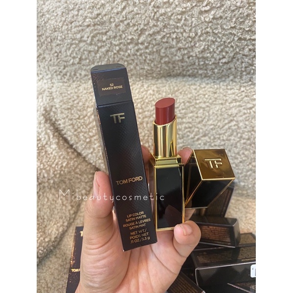 Son Tom Ford Lip Color satin matte màu 50 & 52 - full box