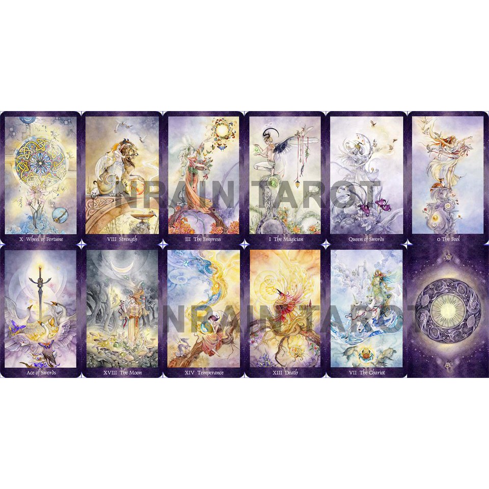Bộ bài tarot Shadowscapes~6,8x11,3 cm-bài Việt Nam chất lượng tốt
