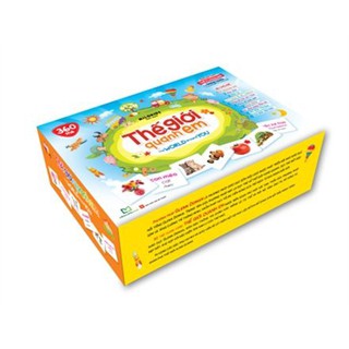 [Có File Nghe] Bộ Thẻ Flashcard Theo Phương Pháp Glenn Doman - Thế Giới Quanh Em