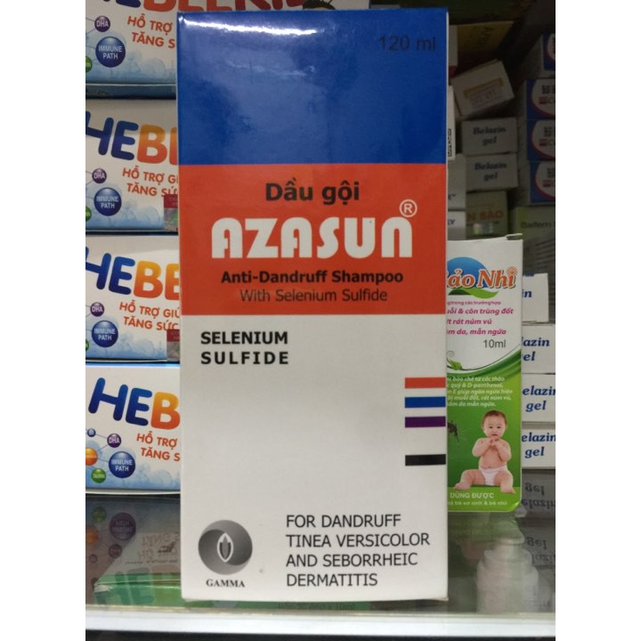 [HÀNG MỚI]DẦU GỘI AZASUN CHAI 120ML