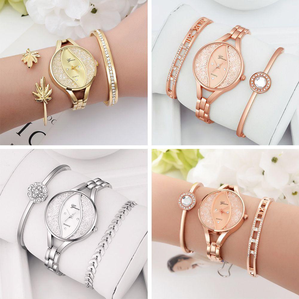 PATH Đồng Hồ Quartz Nữ Dây Da Thiết Kế Đơn Giản