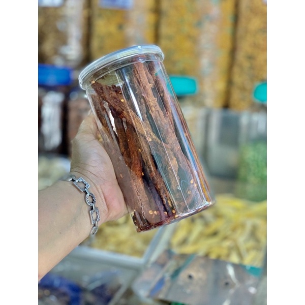 khô bò que lon 250gam loại ngon