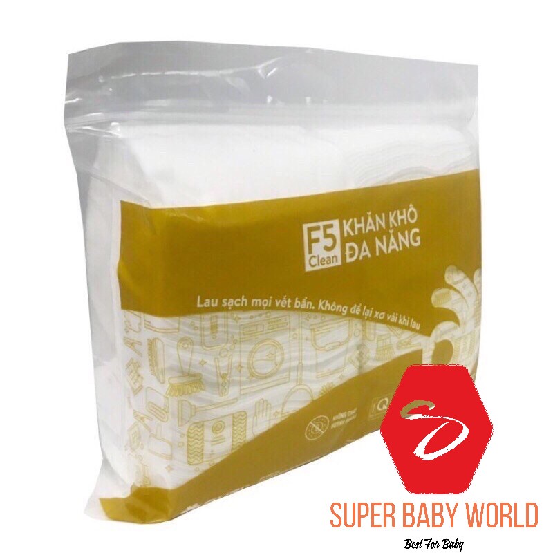 Khăn Vải Khô Đa Năng F5 Clean 500gr Mamamy