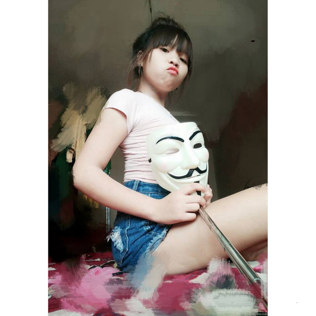 (HB)-MẶT NẠ HÓA TRANG HACKER anonymous Jbỏ sỉ Lmã NN
