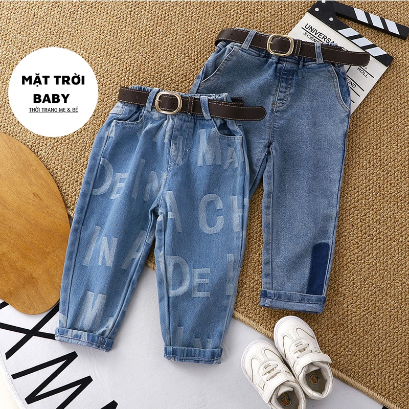 Quần jeans thời trang cho bé trai, bé gái 1-4 tuổi