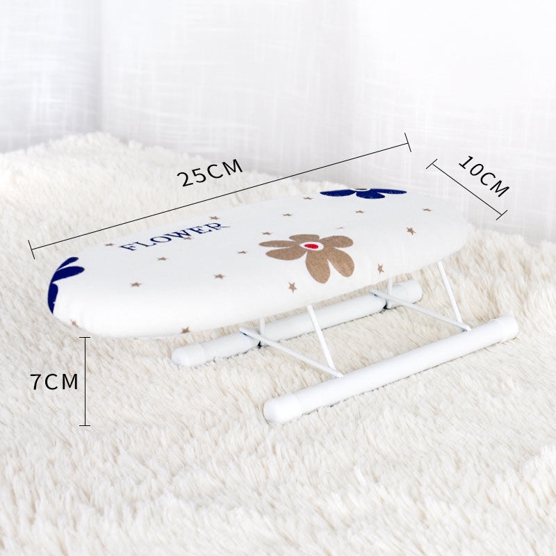 Bàn ủi Siêu Nhỏ Gia Dụng Mini Bàn ủi Nhỏ Gấp Nhỏ Dài 25cm Bàn ủi để Bàn Tay áo Bàn ủi