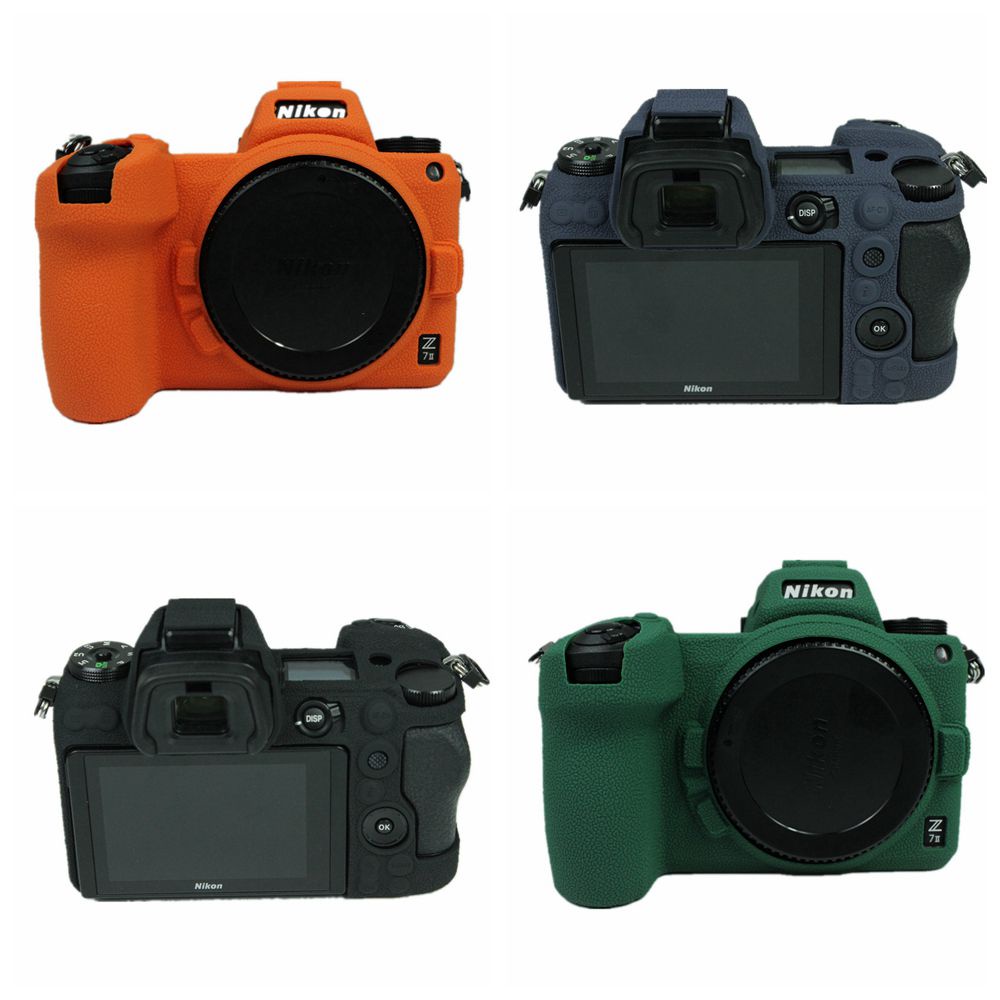 Vỏ bảo vệ bằng cao su silicon dành cho máy ảnh Nikon Z7II Z6II Z7 Z6 II