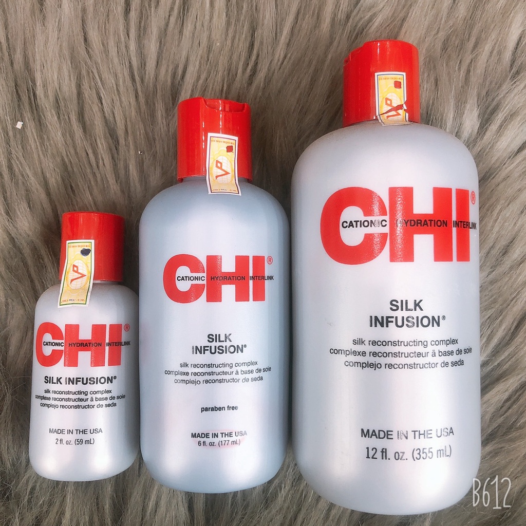 Tinh dầu dưỡng tóc CHI SILK INFUSION ( hàng chính hãng )