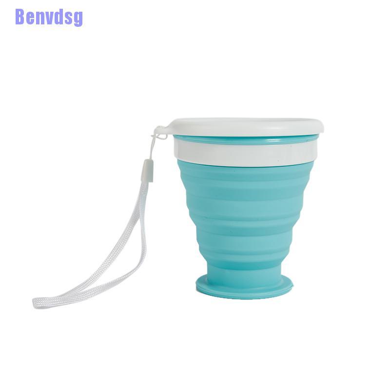 Bình Nước silicone 200ml Có Thể Gấp Gọn Tiện Lợi