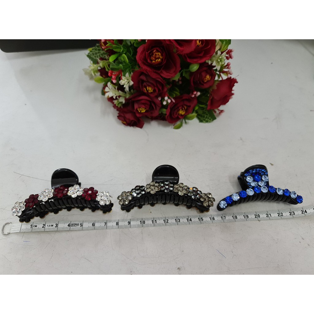 Gấp tóc hột đá nhiều màu