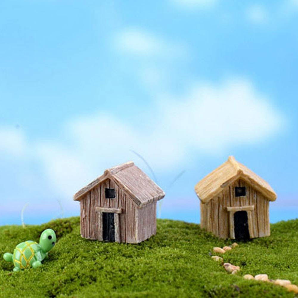 Mô Hình Ngôi Nhà Gỗ NICKOLAS Thu Nhỏ Dùng Trang Trí Tiểu Cảnh DIY