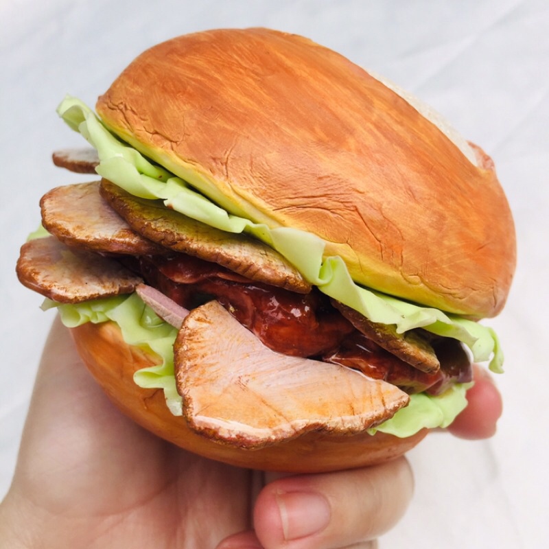 Mô hình Bánh mì hamburger(nhận gia công theo yêu cầu)