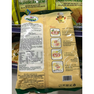 Bột chiên xù Panko Túi 1kg Loại bột vàng nhạt và bột 3 màu