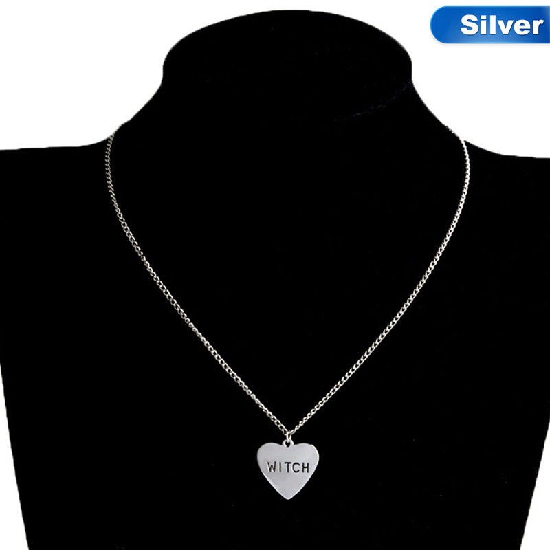 Vòng cổ choker mặt hình trái tim phong cách cổ điển thời trang