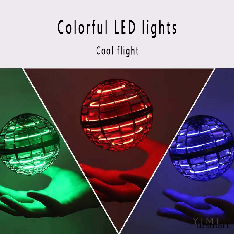 Đồ chơi máy bay điều khiển từ xa Flynova Pro 2021 với đèn LED xoay 360 độ cho trẻ em và người lớn