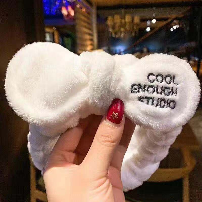 Băng đô cài tóc hình tai thỏ/ sừng hươu/ cà rốt bằng vải cotton thời trang ngọt ngào cho nữ