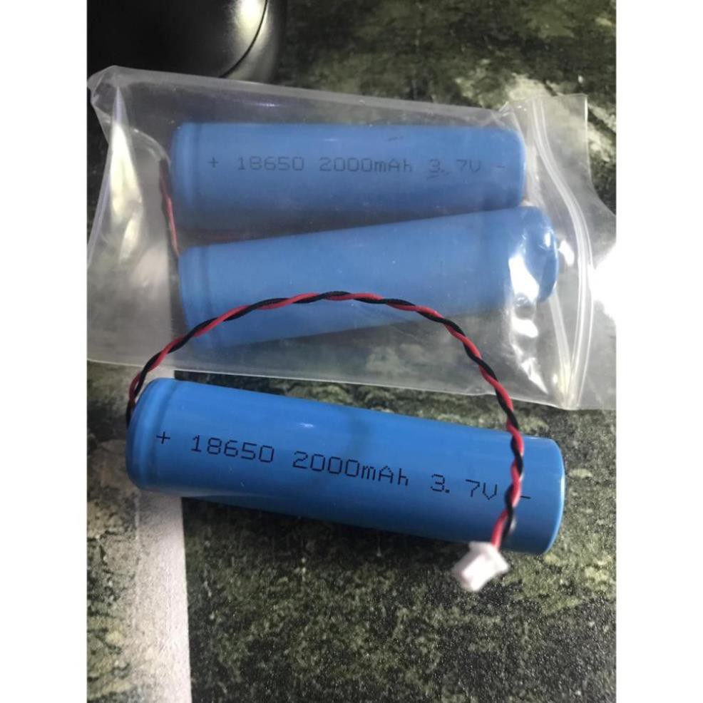 Phu kiện đồ chơi Pin li-ion 3.7v dung lượng 2000 mah đầu ph 1.25 cho xe điều khiển