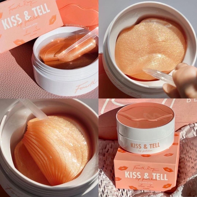 Hộp mặt nạ môi Fourth &amp; Ray Kiss &amp; Tell ColourPop 24 miếng