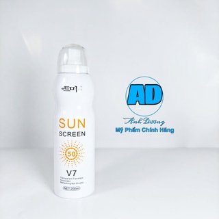 [Chính Hãng] Chống nắng dạng xịt V7 Sun SCreen HÀN QUỐC