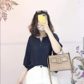 Combo 1 chân váy jeans CT +áo sơ mi