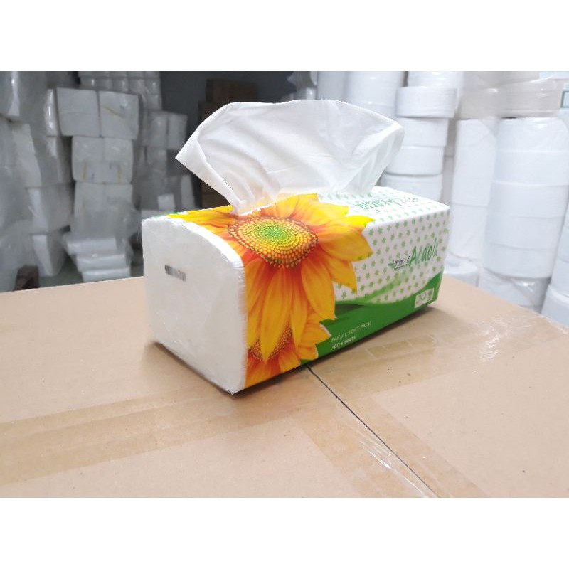 Khăn giấy lụa Acacia 260 tờ 2 lớp (Combo 10 gói)