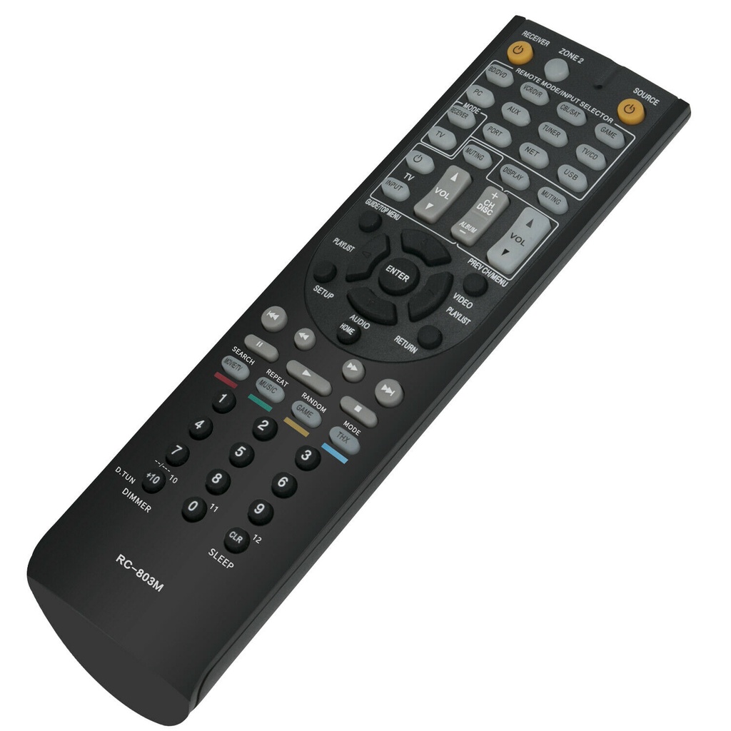 Remote mới RC-803M Thay thế cho Onkyo AV Reciever TX-NR609 TXNR609 TXNR609B