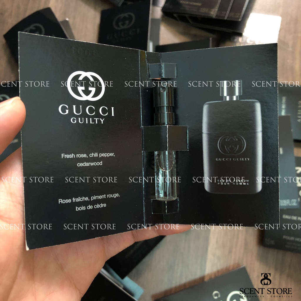 Scentstorevn - Vial chính hãng nước hoa Gucci Guilty Pour homme Edt, Edp