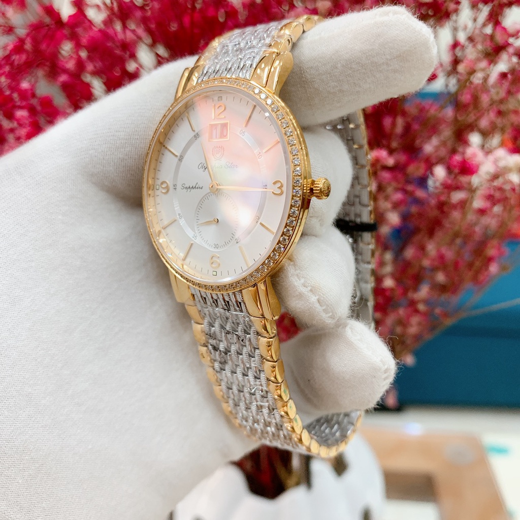 Đồng Hồ Nam Olym Pianus OP58012-04 Chính Hãng Tặng Kèm Dây Da Cao Cấp