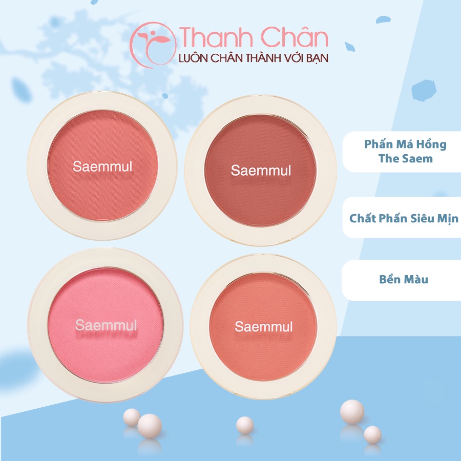 Phấn má hồng The Saem Saemmul Single Blusher 5g
