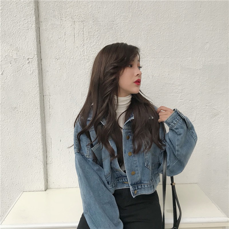 ÁO KHOÁC JEANS NỮ ULZZANG | BigBuy360 - bigbuy360.vn