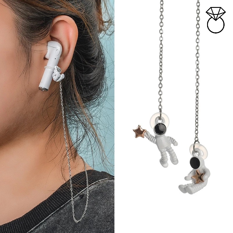 Dây Đeo Mắt Kính / Tai Nghe Bluetooth Không Dây Chống Mất Hình Phi Hành Gia Cho Airpods