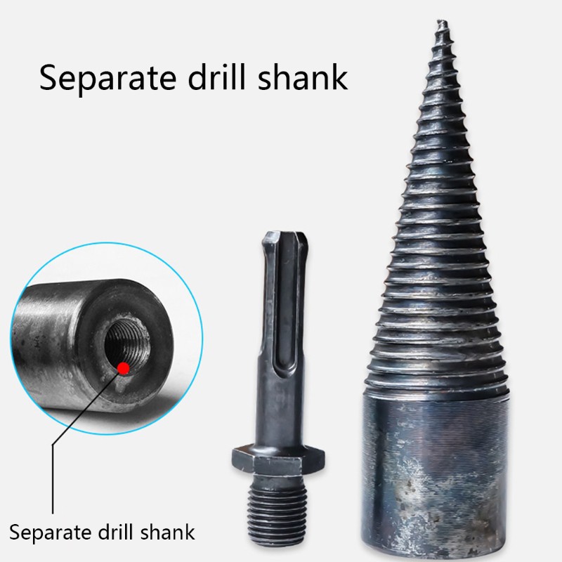 Mũi khoan hình nón chuyên dụng cho chẻ củi