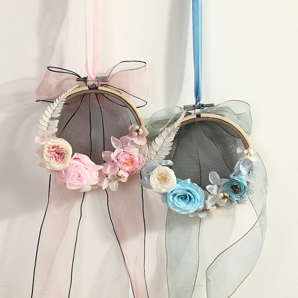 Khung thêu tranh chữ thập bằng tre DIY 10-40cm tùy chỉnh nhiều kích cỡ