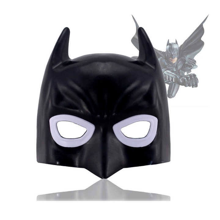 Mặt nạ trung thu người dơi Batman có đèn phát sáng và không đèn cho bé hóa trang chơi Trung Thu, Halloween