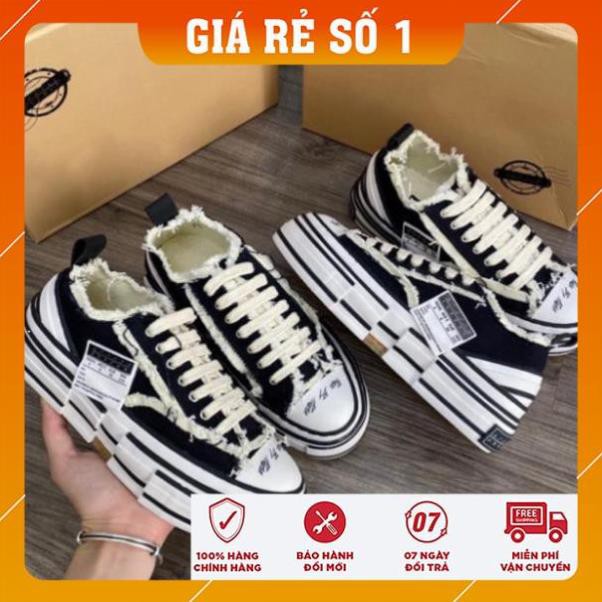 Giày sneaker xVESSEL style rách cao 3,5-4cm HOT NHẤT 2020