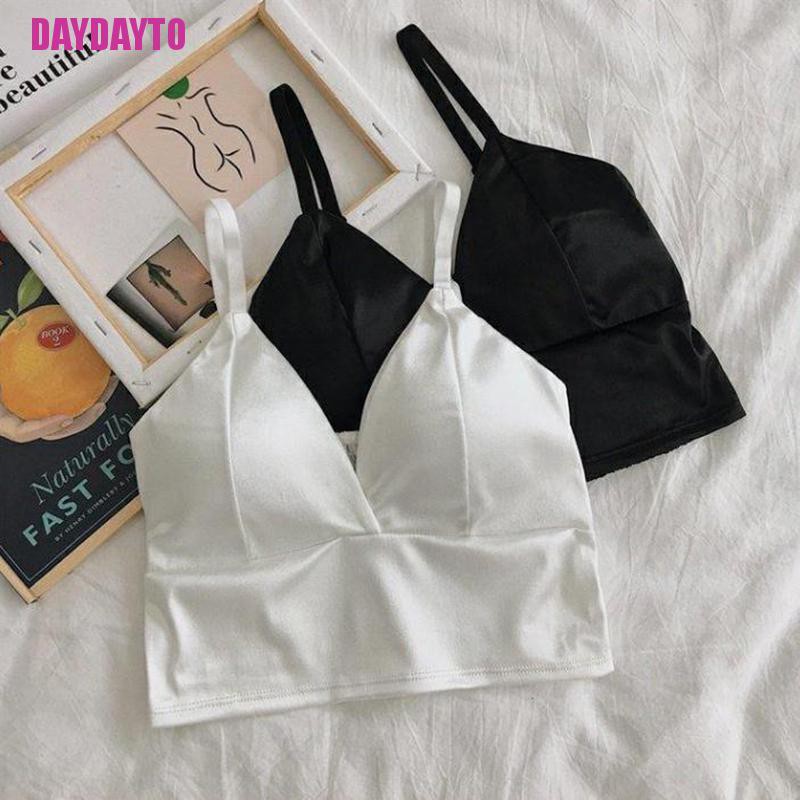 Áo Thun Lửng Hai Dây Gợi Cảm Dành Cho Nữ