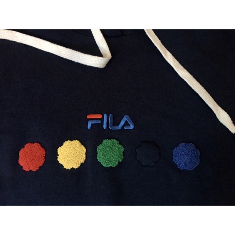 Pass áo hoodie FILA size S nam nữ mặc được
