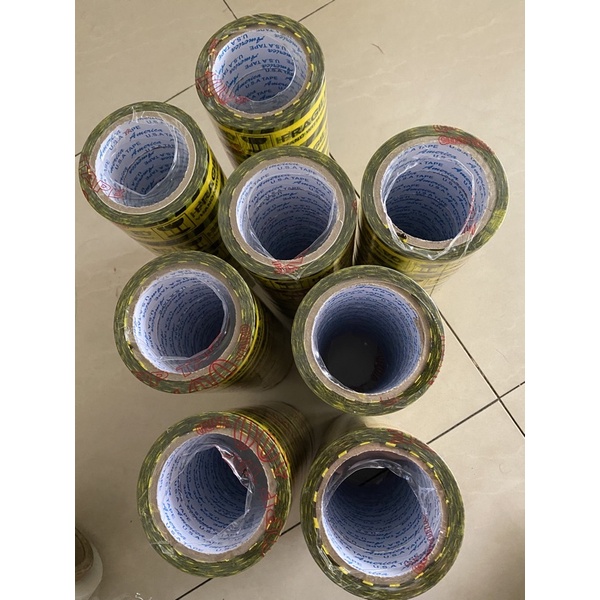 Băng keo hàng dễ vỡ 1kg (6 cuộn/cây) chất lượng cao đóng gói hàng hóa