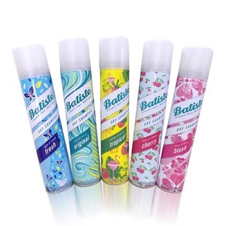 Dầu gội khô Batiste giúp tóc bồng bềnh, hết bết dính tức thì