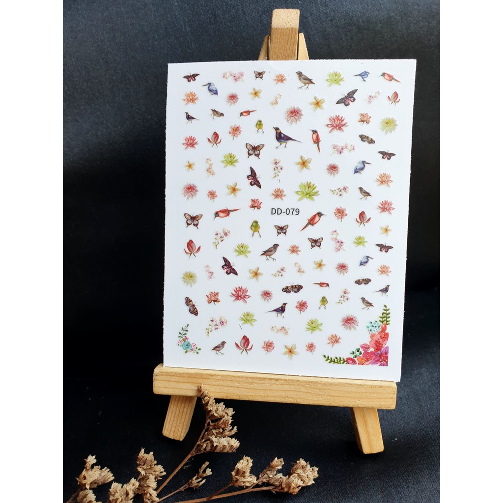 Sticker 3D | Hình Dán Móng Hoa