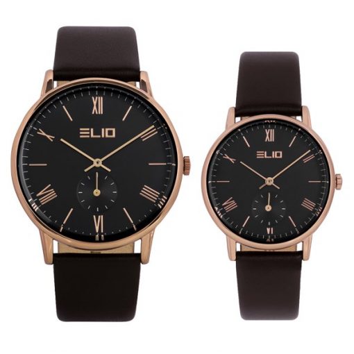Đồng hồ đôi nam nữ Elio EL072-01/EL072-02