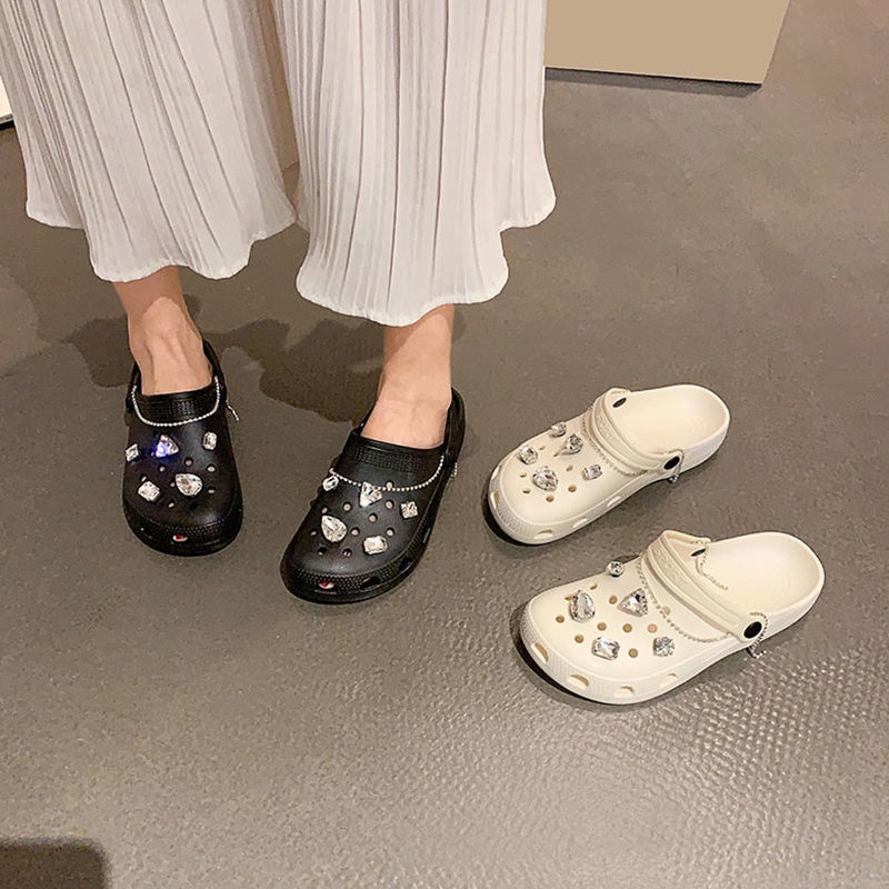 Nhãn Dán Trang Trí Họa Tiết Chữ Thập Dễ Thương Xinh Xắn Jibbitz, Sticker Gắn Trang Trí Giày Dép Crocs Hình Dễ Thương
