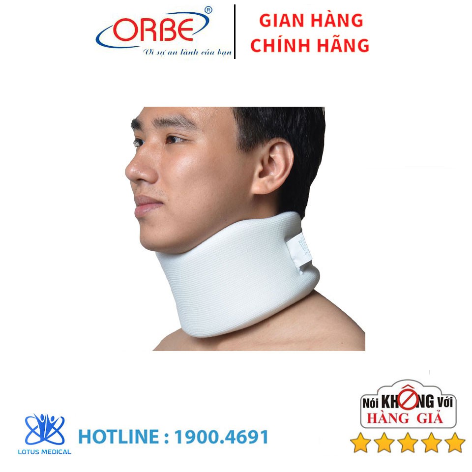 Nẹp cổ mềm H1 ORBE hỗ trợ cố định khớp cổ